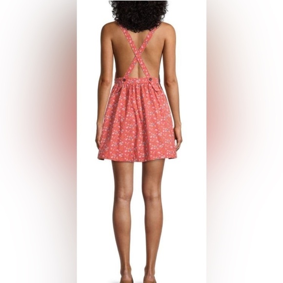 FREE PEOPLE Petunia Mini Fit-&-Flare Dress-Medium - Picture 2 of 9